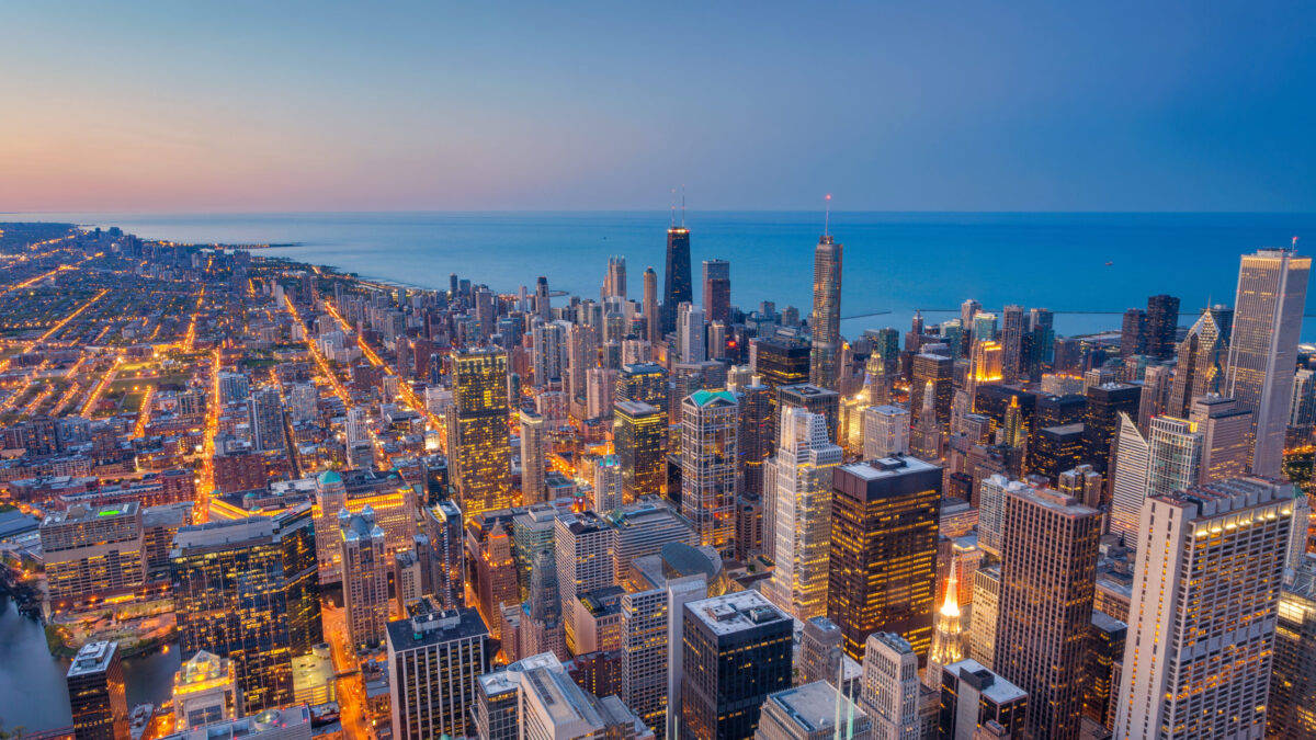 the chicago skyline